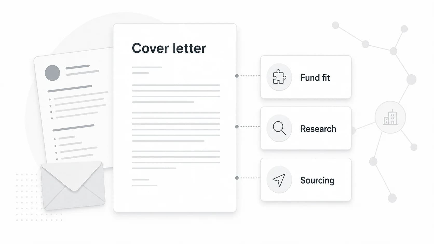 Venture capital analyst cover letter framework showing fund fit, research, and sourcing evidence.